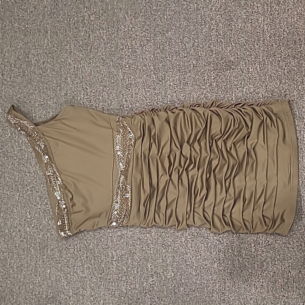 One shoulder formal dress size sm